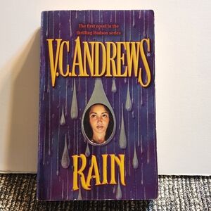 5/$20 V C Andrews Rain Keyhole Hudson Series Paperback Book